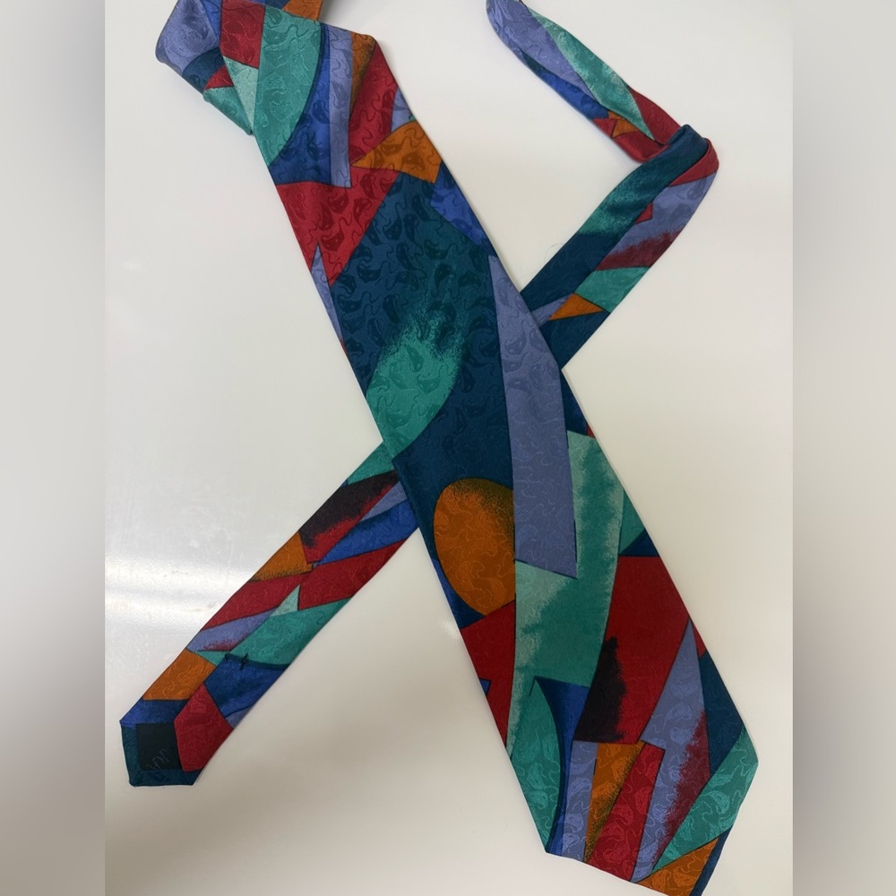 Zanzara vintage silk tie